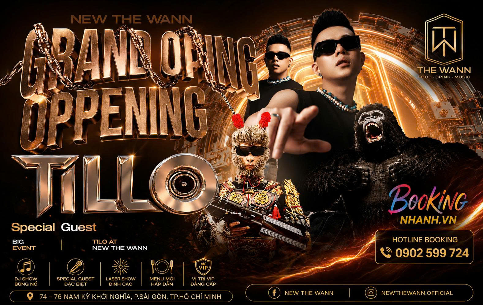 Menu Đặt Bàn New The Wann Booking Nhanh (1)