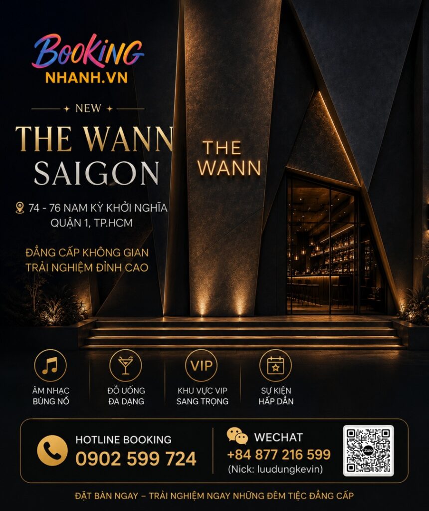 New The Wann Saigon Booking Nhanh