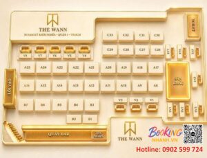 Sơ Đồ Đặt Bàn Vị Trí Đẹp VIP The Wann Saigon